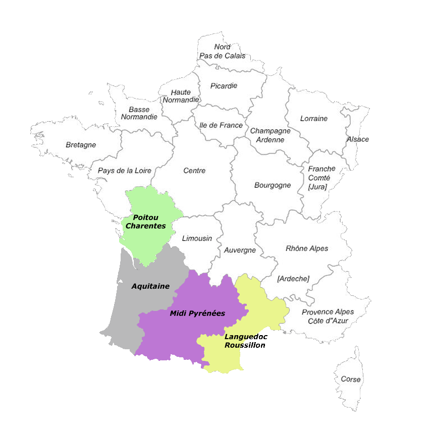 Regios Frankrijk